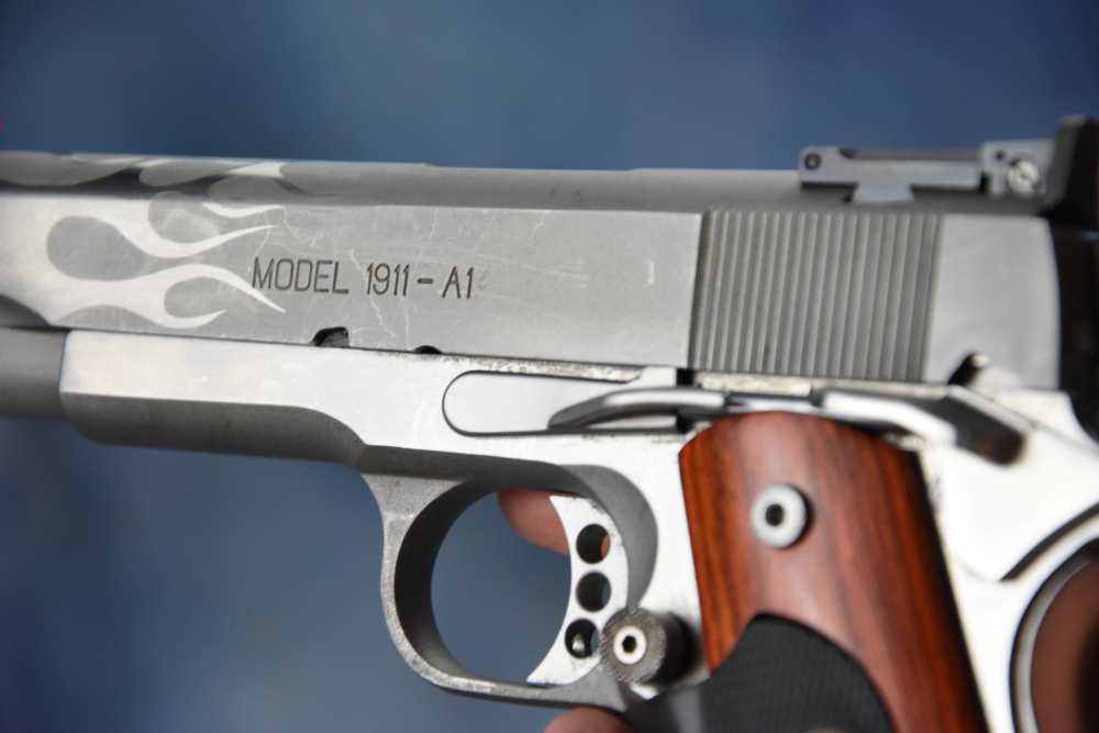 Custom FLAME Barrel Springfield Armory 5" 1911-A1 Comp .45acp Compensator-img-5