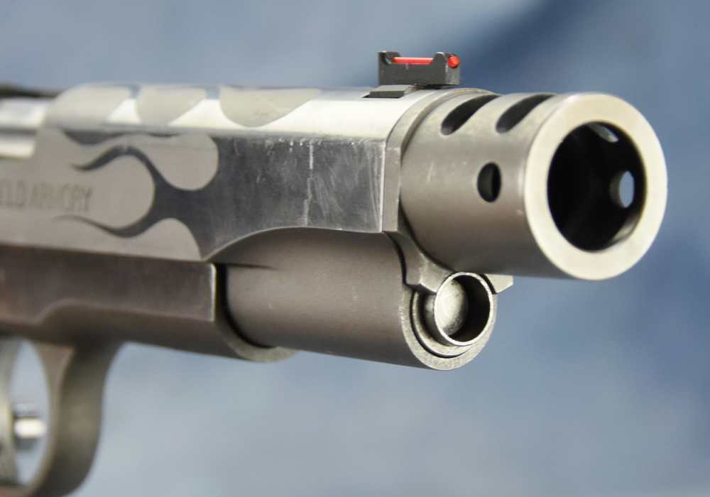Custom FLAME Barrel Springfield Armory 5" 1911-A1 Comp .45acp Compensator-img-42