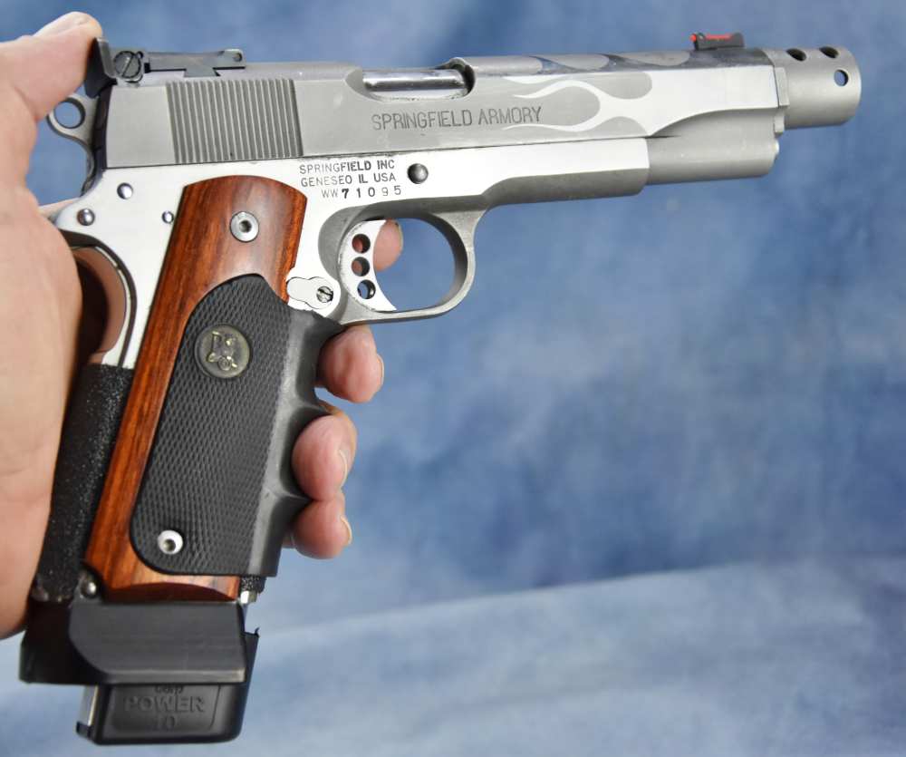 Custom FLAME Barrel Springfield Armory 5" 1911-A1 Comp .45acp Compensator-img-6