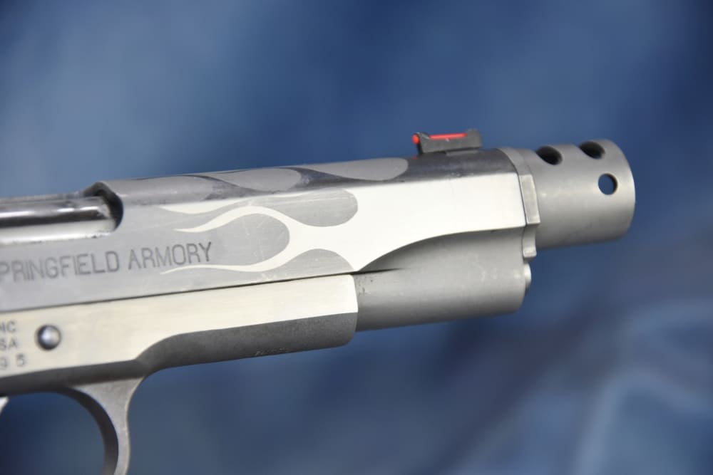 Custom FLAME Barrel Springfield Armory 5" 1911-A1 Comp .45acp Compensator-img-10