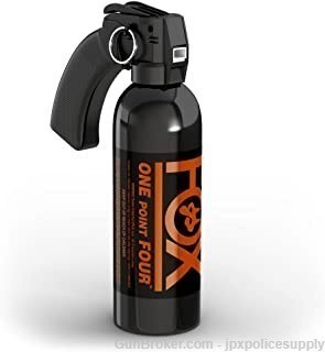 FOX LABS, ONE POINT FOUR, 4% OC PEPPER SPRAY- 1LB PISTOL GRIP FOGGER-img-0