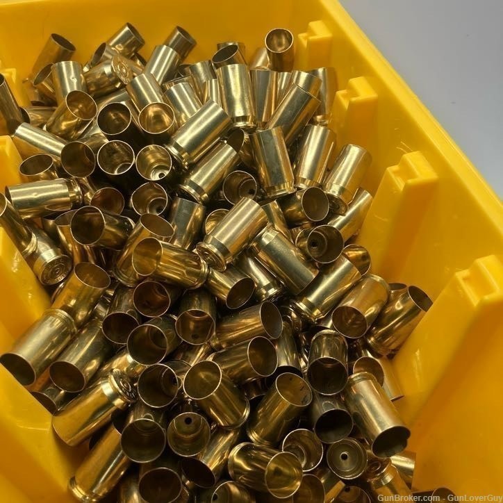 300 Polished .45 ACP/Auto Brass - Mixed Headstamps + Primer Pockets-img-1