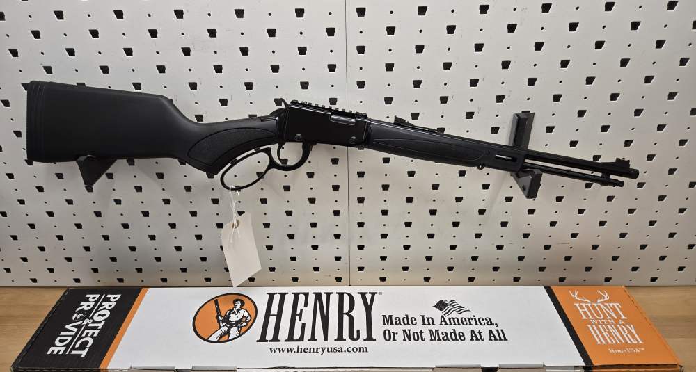 Henry H001XR22 X Model 22 S/L/LR 16" Threaded Adjustable Black Stock Fiber-img-0