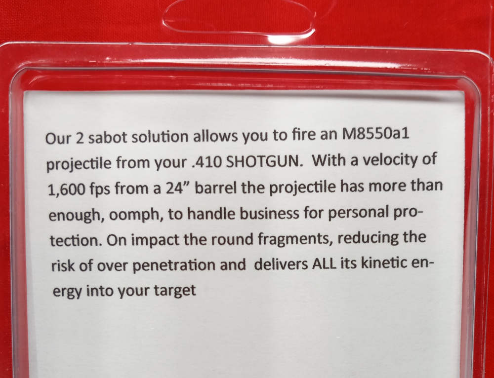 410 Interceptor M8550a1 Exotic Shotgun Load from Paraklese Technologies (6)-img-2