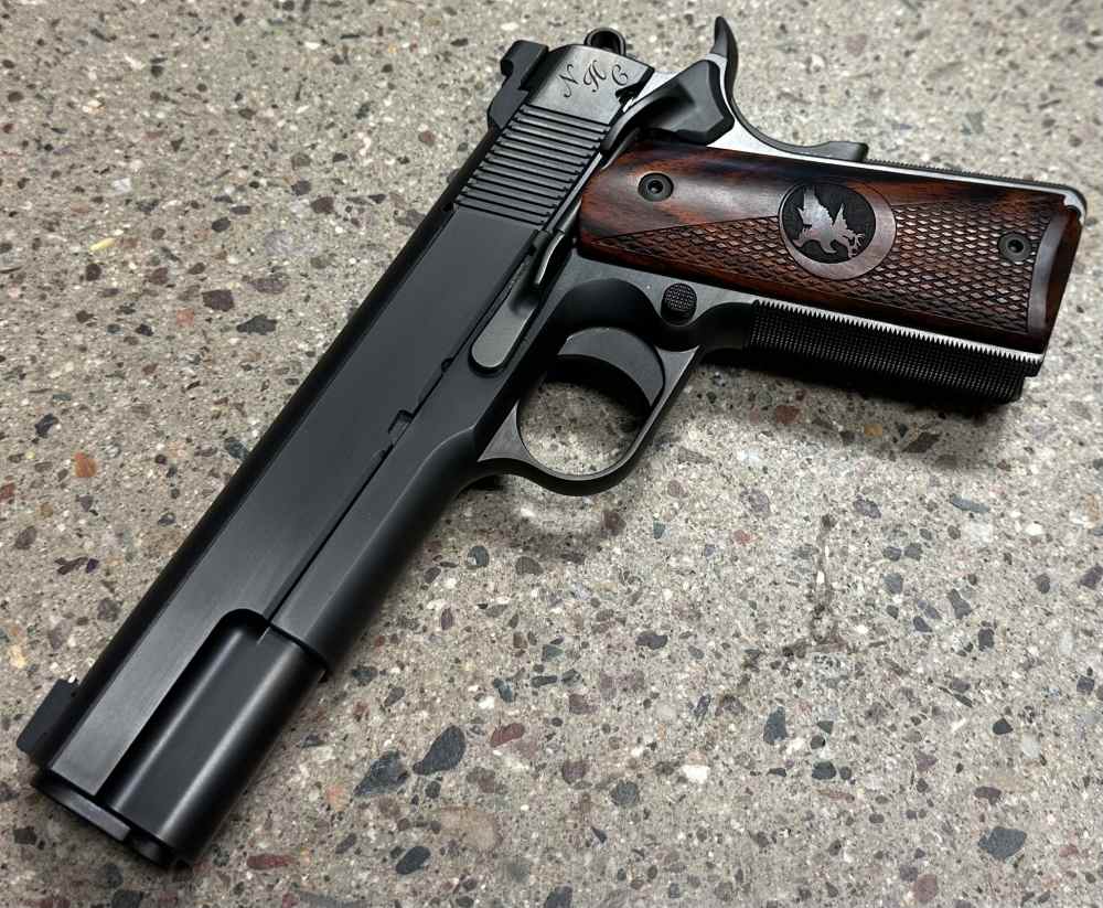 Nighthawk Custom 1911 NHC Classic 45ACP 5" DLC with Trijicon RMR IOS Plate-img-3