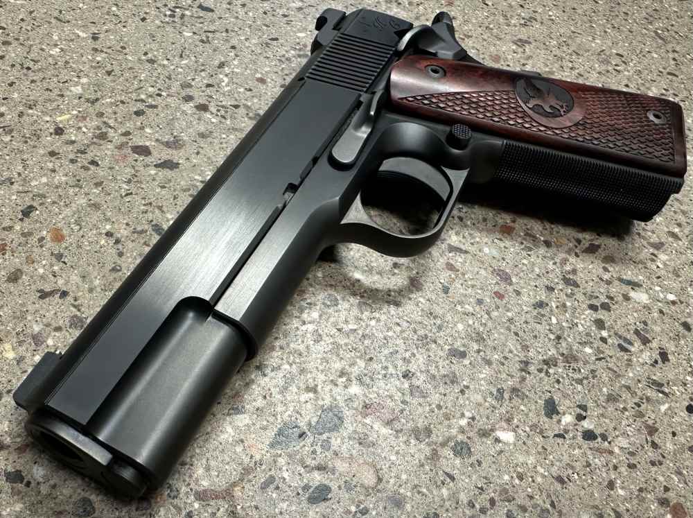 Nighthawk Custom 1911 NHC Classic 45ACP 5" DLC with Trijicon RMR IOS Plate-img-4
