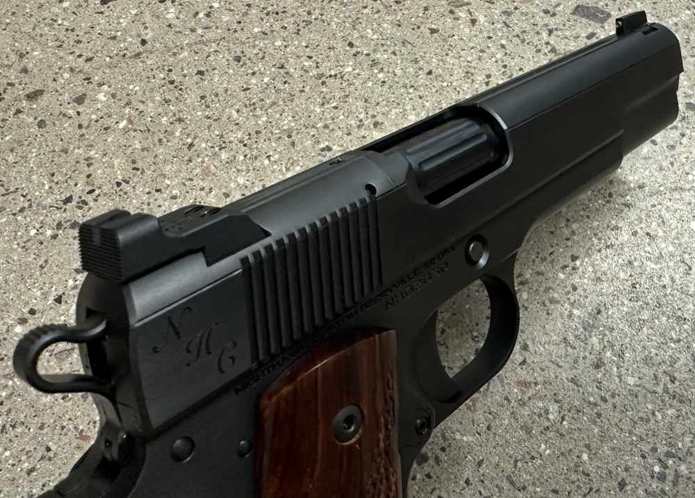 Nighthawk Custom 1911 NHC Classic 45ACP 5" DLC with Trijicon RMR IOS Plate-img-12