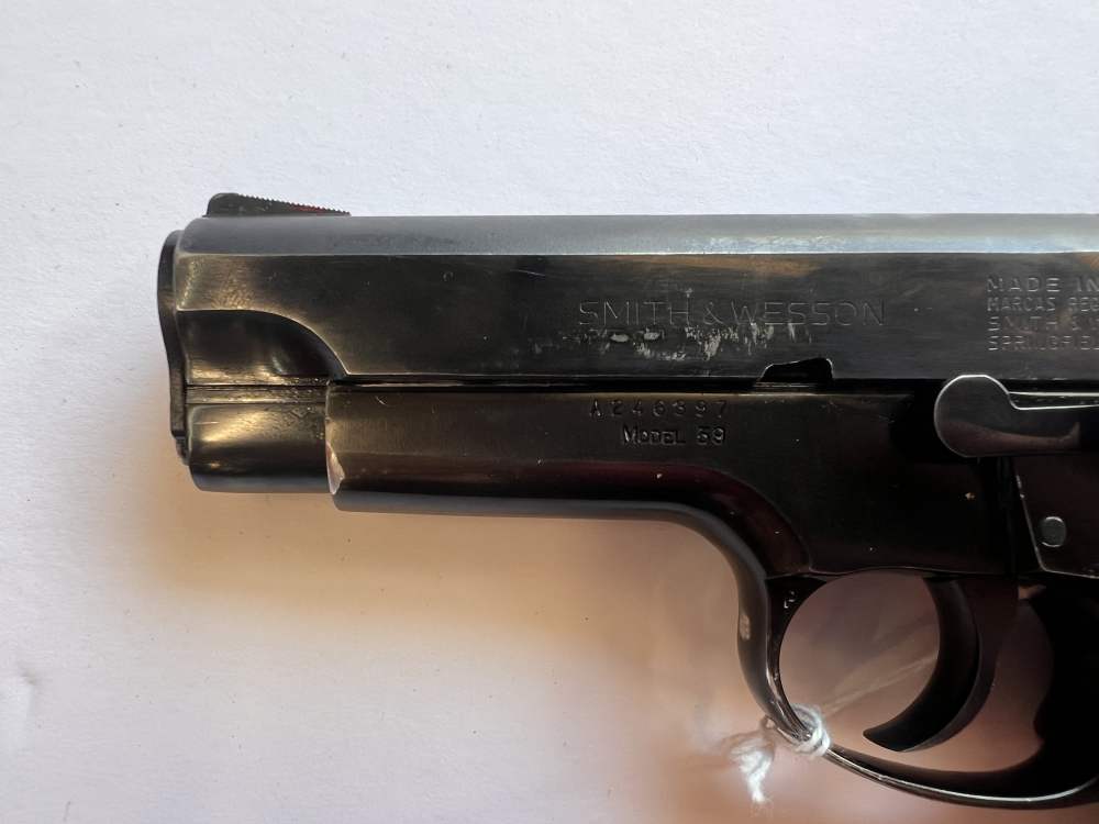 Smith & Wesson Model 59 – 9mm – Double-Action Semi-Automatic SN A246397-img-4
