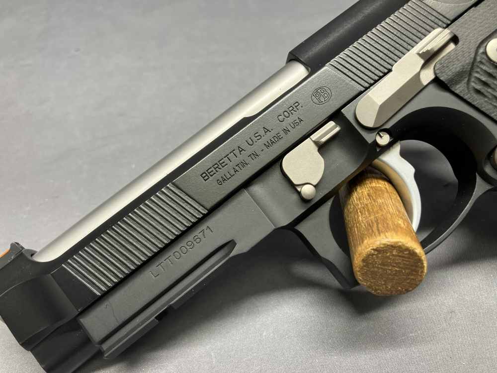 Beretta Langton TT 92G Elite - 9x19mm - Factory Case w/ Three Magazines-img-3