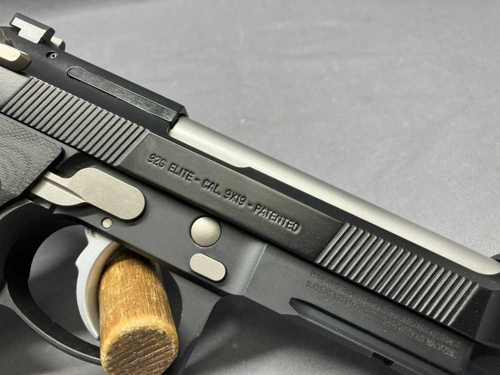 Beretta Langton TT 92G Elite - 9x19mm - Factory Case w/ Three Magazines-img-14