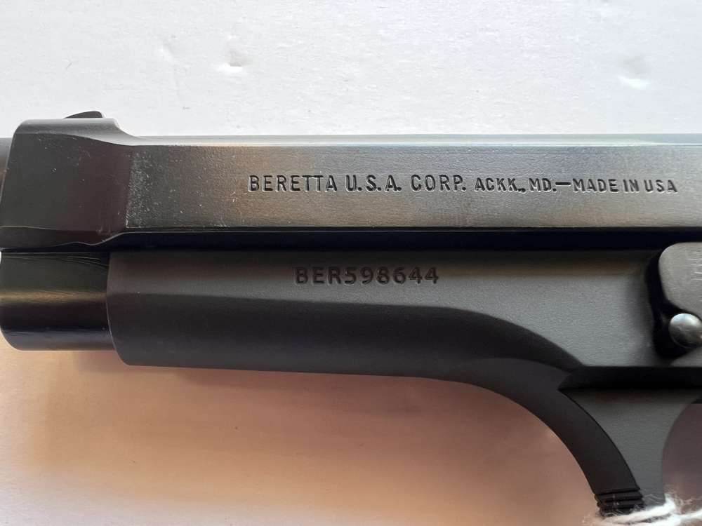 Beretta 92FS 9mm Parabellum 5" Barrel SN BER598644-img-6