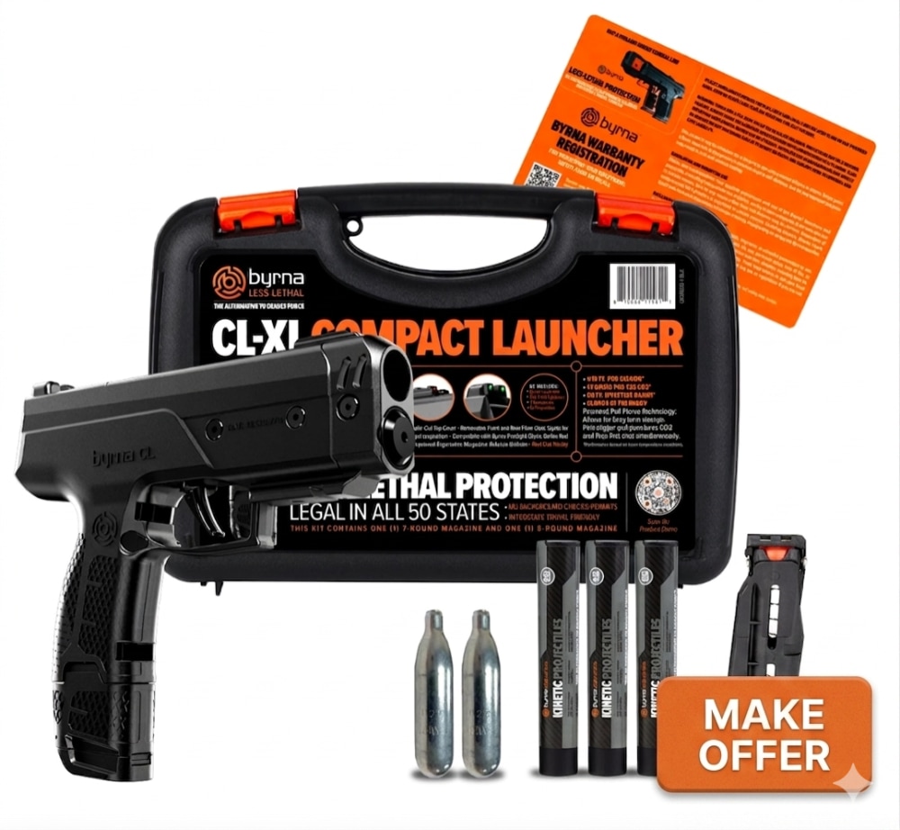 Byrna CL-XL Launcher - Universal Kit (Black) CK61600-1-BLK-img-0