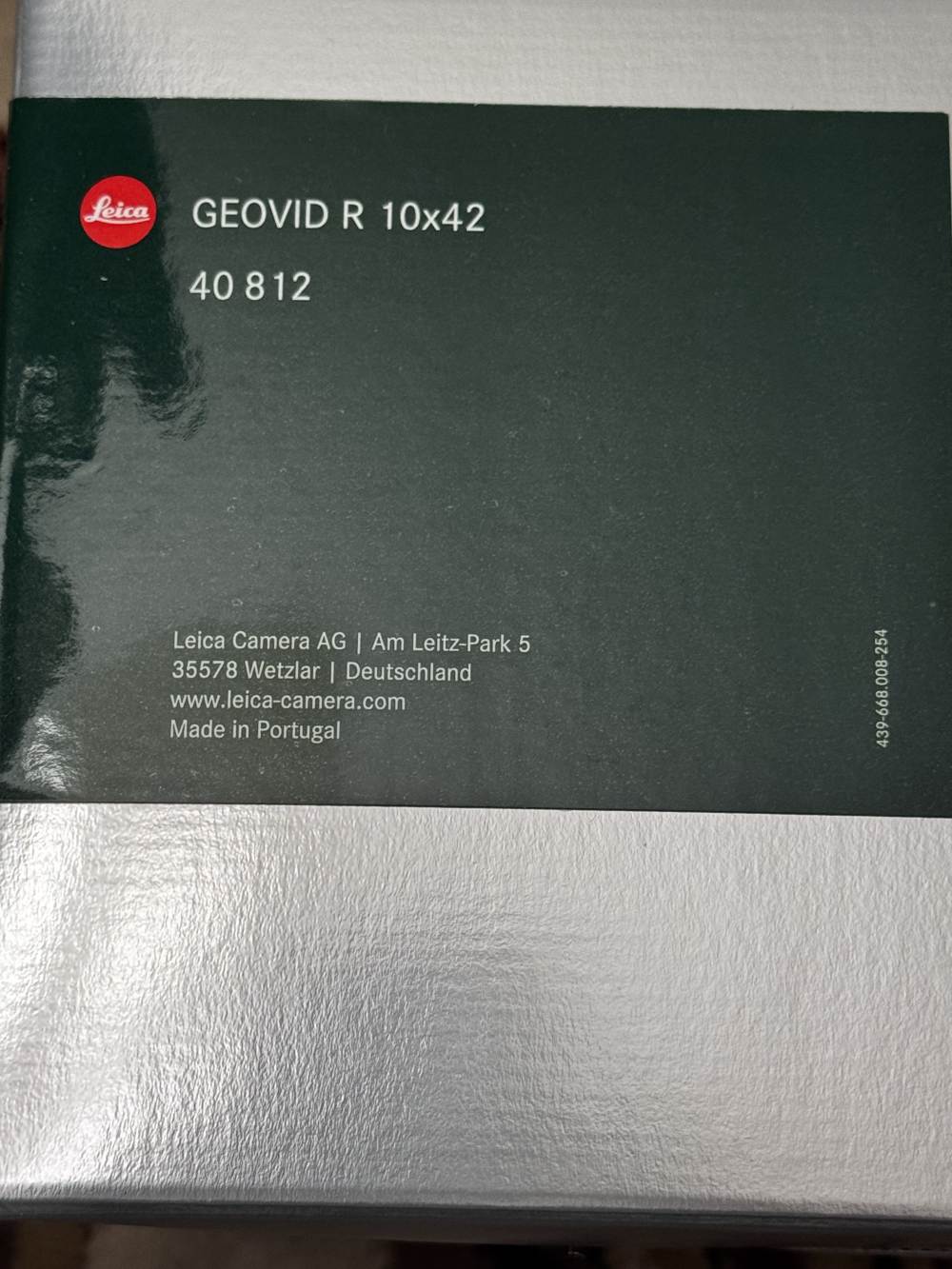 Leica Geovid R 10x42 Rangefinding Binoculars  2000 Yards NEW IN BOX -img-4