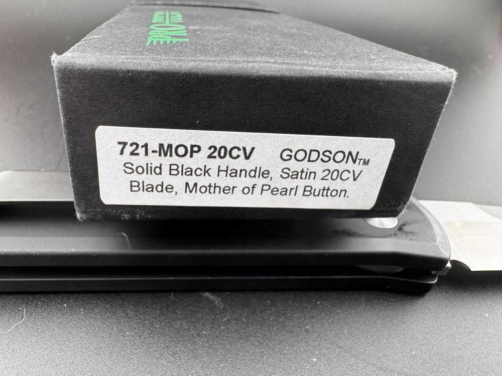 Pro-Tech Godson Automatic Blk Alum (3.15" 20CV Satin) 721-MOP-20CV-img-2