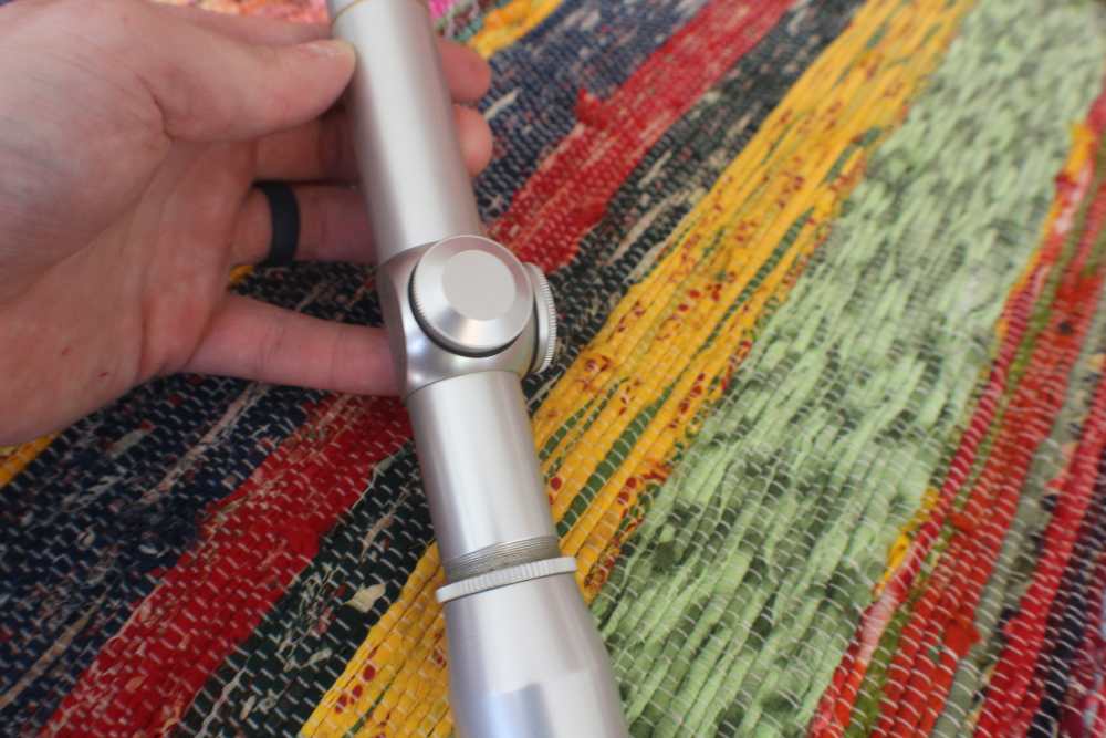 Leupold M8 2x Handgun Scope. Duplex Silver-img-5