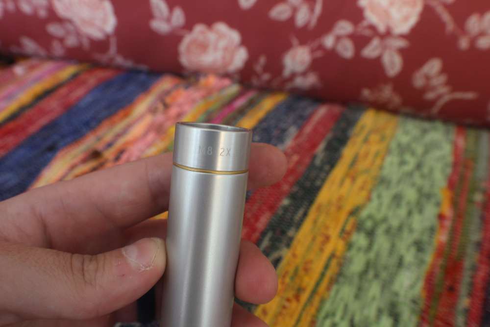 Leupold M8 2x Handgun Scope. Duplex Silver-img-8