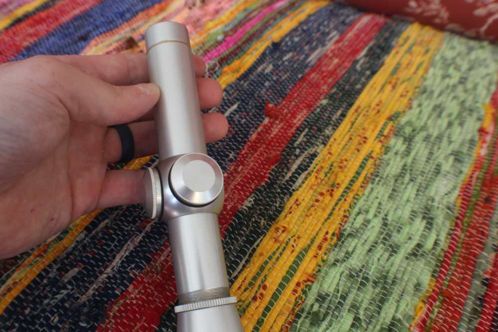 Leupold M8 2x Handgun Scope. Duplex Silver-img-7