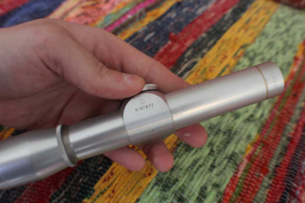 Leupold M8 2x Handgun Scope. Duplex Silver-img-10