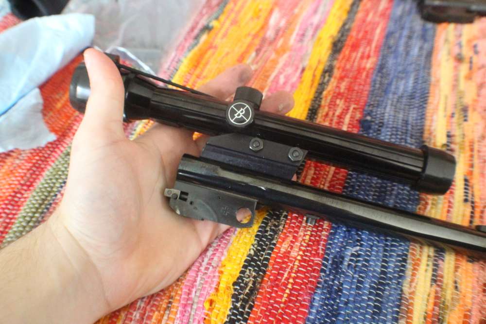 10 inch 22LR Thompson Center T/C Contender Barrel with scope-img-12