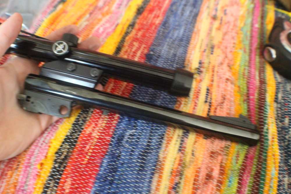 10 inch 22LR Thompson Center T/C Contender Barrel with scope-img-13