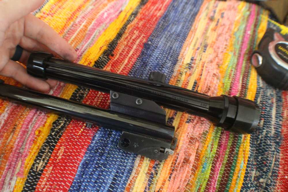10 inch 22LR Thompson Center T/C Contender Barrel with scope-img-4