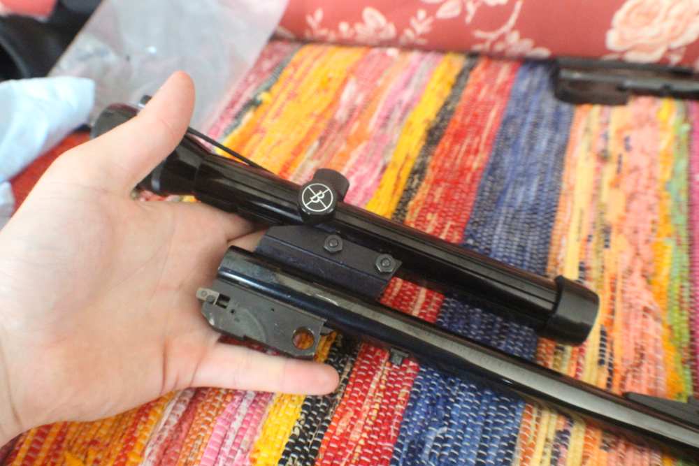 10 inch 22LR Thompson Center T/C Contender Barrel with scope-img-15