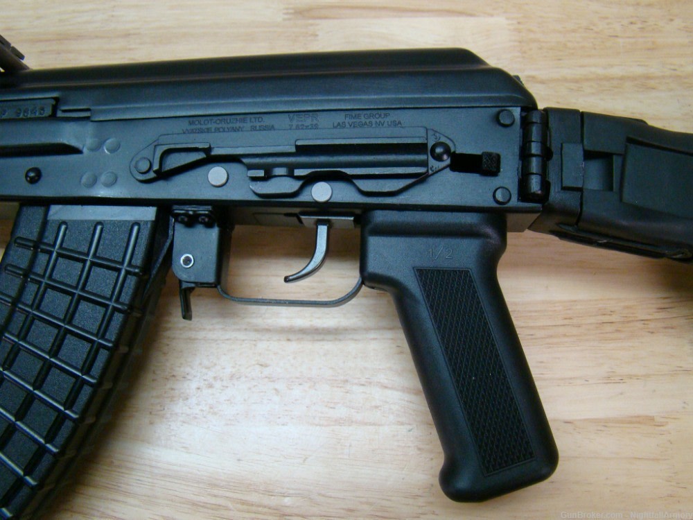 Molot VEPR RPK 23" AK47 rare Russian 7.62x39 AK 47 folding stock bipod 40rd-img-17