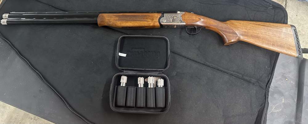 Tristar Trinity over/under 12g 26” with Carlson chokes. Original box-img-1