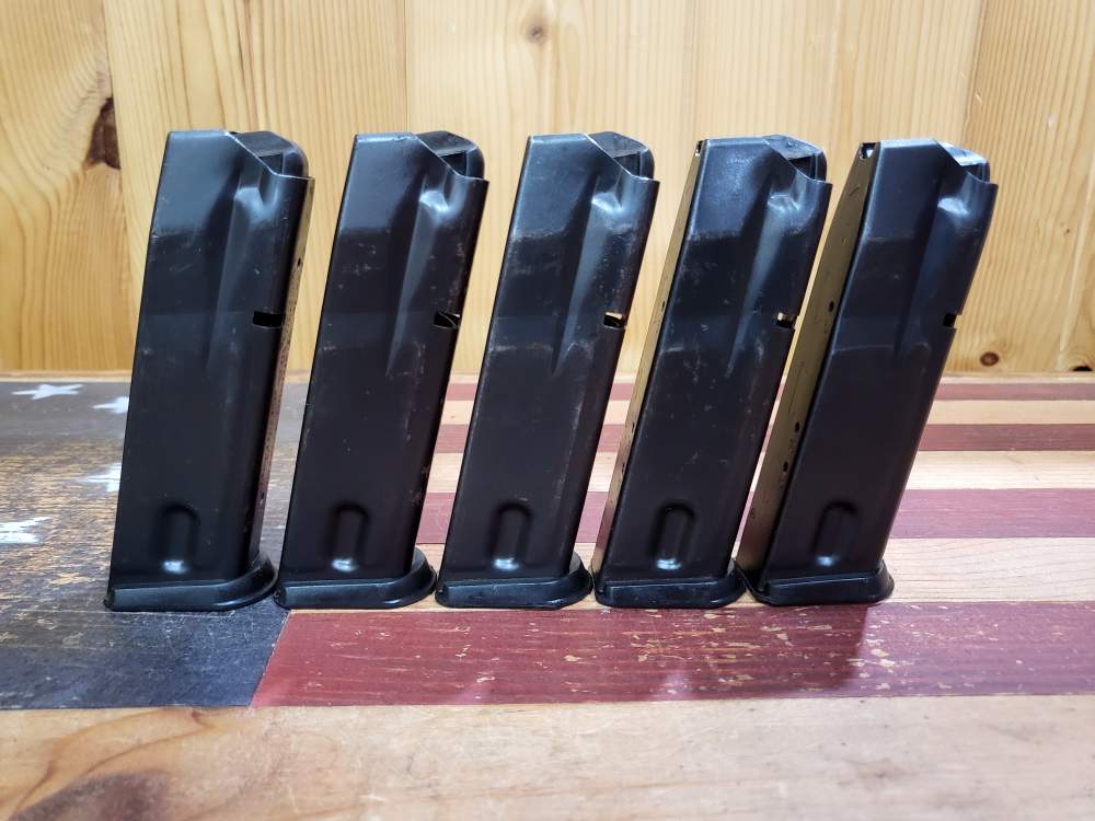Lot of 5 Sig Sauer P229 357 Sig or 40 Cal 12 Rd Magazines-img-1