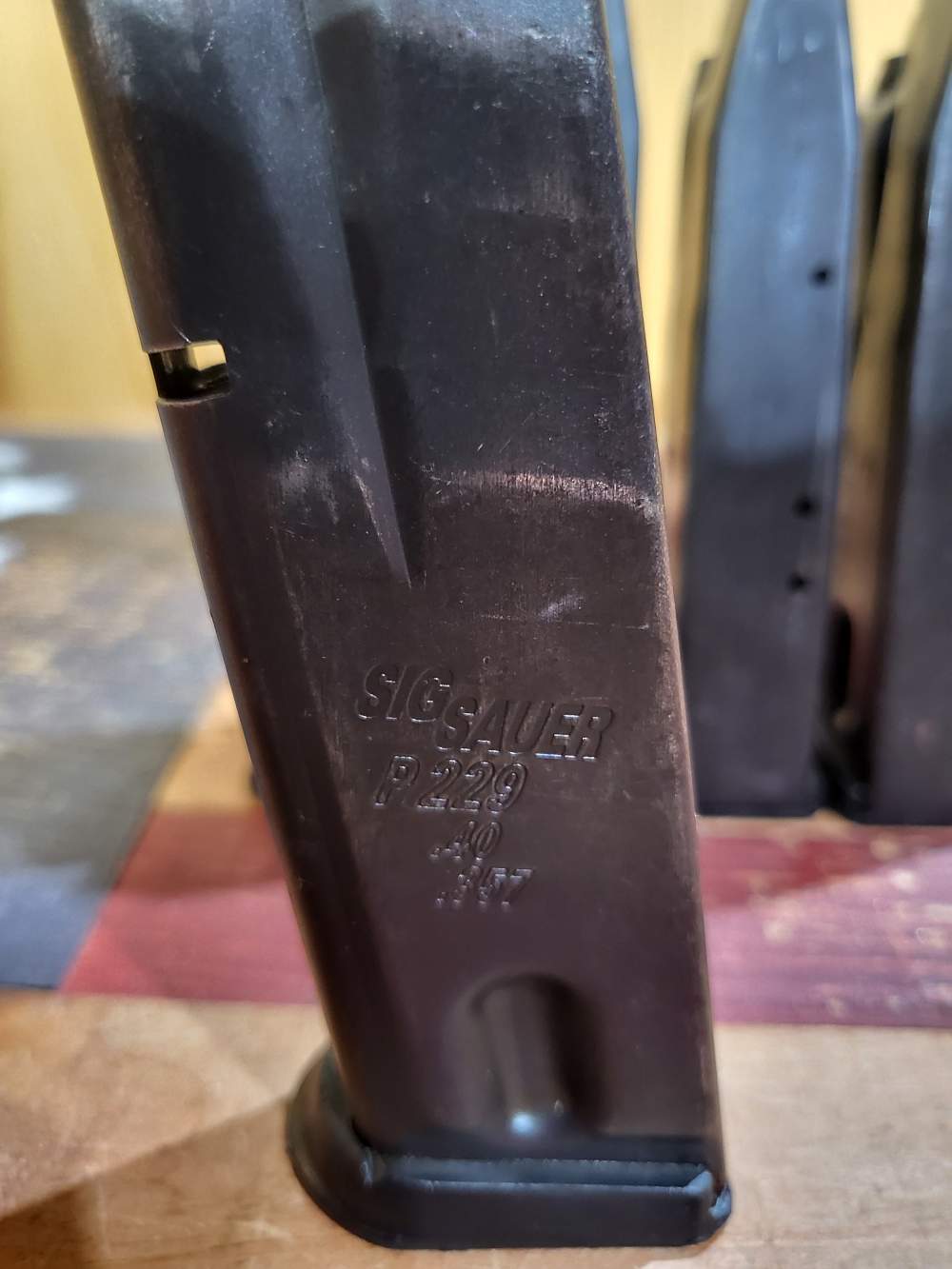 Lot of 5 Sig Sauer P229 357 Sig or 40 Cal 12 Rd Magazines-img-4