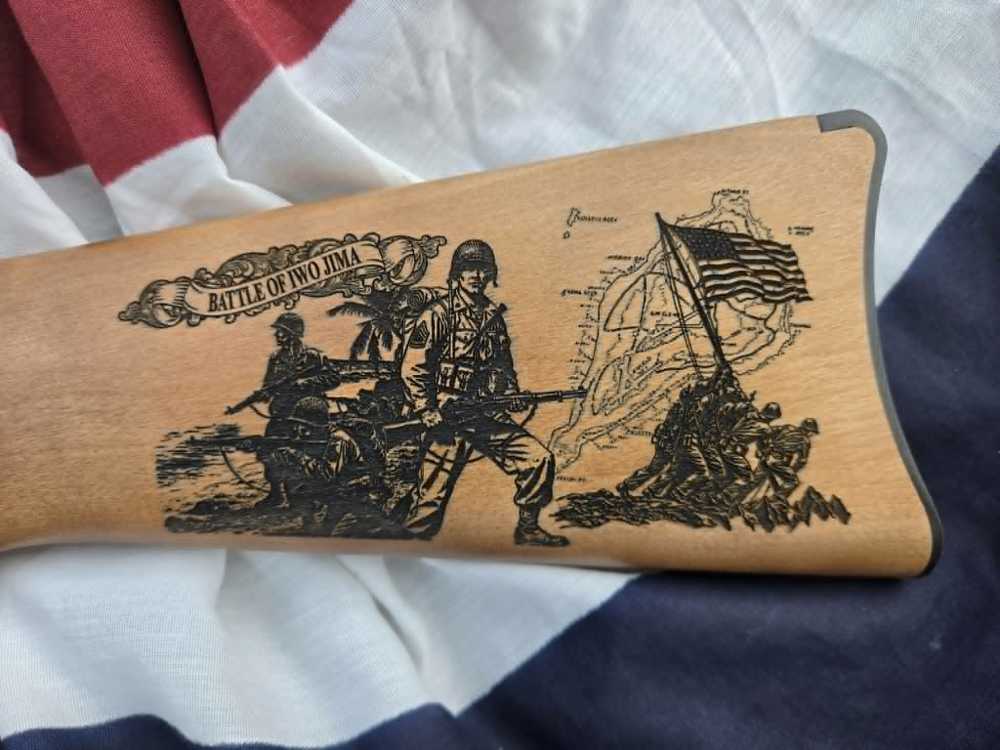 Ruger 250th Edition 10/22, Engraved USMC 250th Anniversary-img-1
