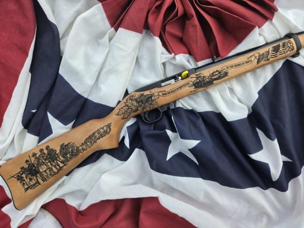 Ruger 250th Edition 10/22, Engraved USMC 250th Anniversary-img-5