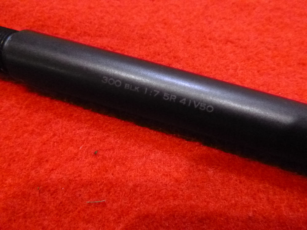 AR 15 13.9" .300 BLK Nitride Gov't Profile Barrel Carbine Gas-img-1