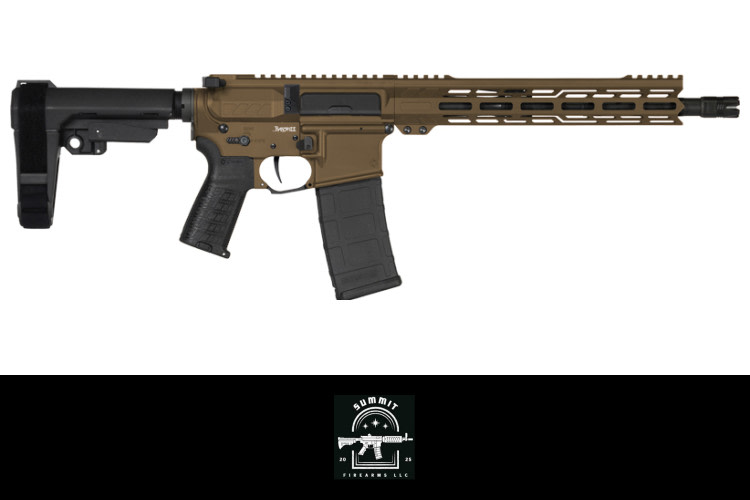 CMMG Banshee MK4 .300 AAC Blackout Pistol - 12.5" Bronze-img-0