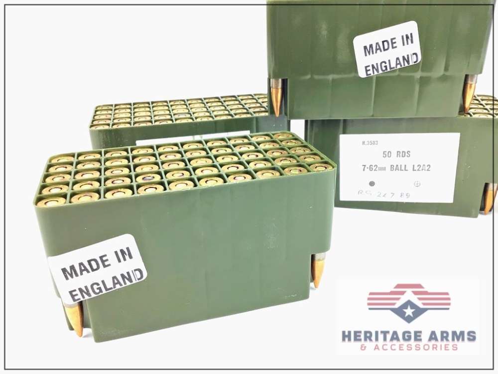 250 Rounds - Radway Green 7.62x51mm NATO L2A2 Military Surplus Ammunition-img-4