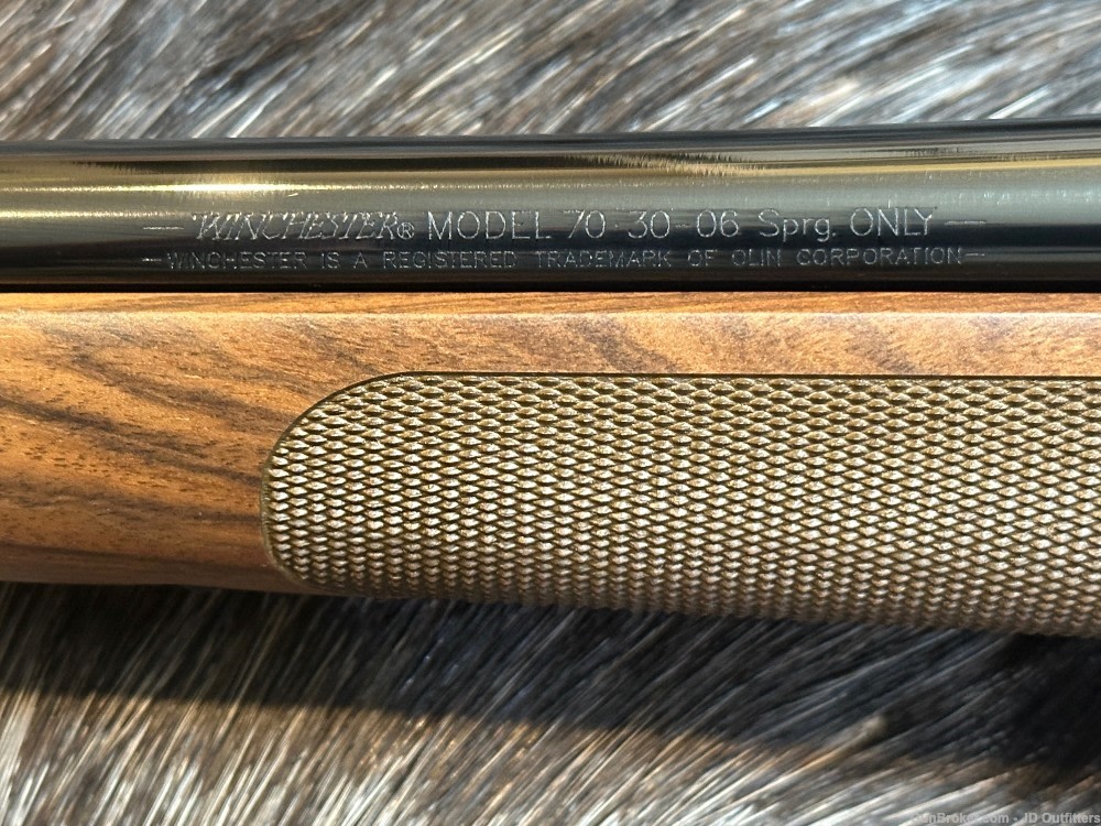 FREE SAFARI, NEW WINCHESTER MODEL 70 SUPER GRADE FRENCH WALNUT 30-06 SP 24"-img-13