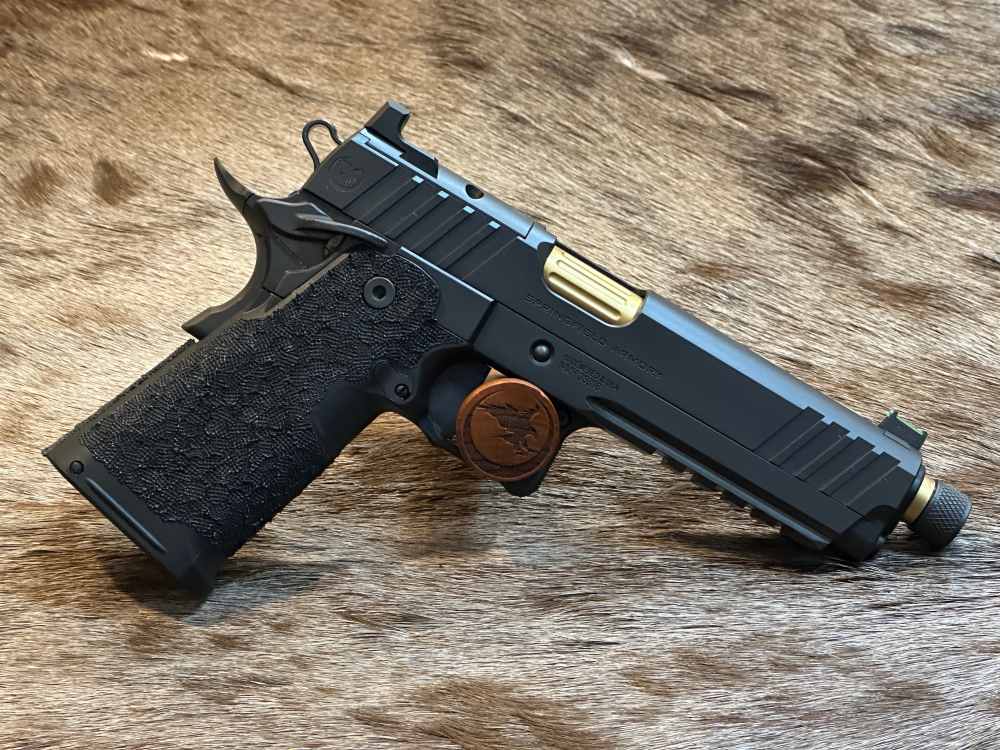 NEW NIGHTHAWK CUSTOM SHOP SPRINGFIELD GOV'T 1911 DS PRODIGY AOS 9MM HI CAP-img-3