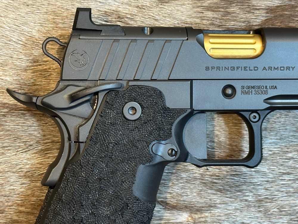 NEW NIGHTHAWK CUSTOM SHOP SPRINGFIELD GOV'T 1911 DS PRODIGY AOS 9MM HI CAP-img-5