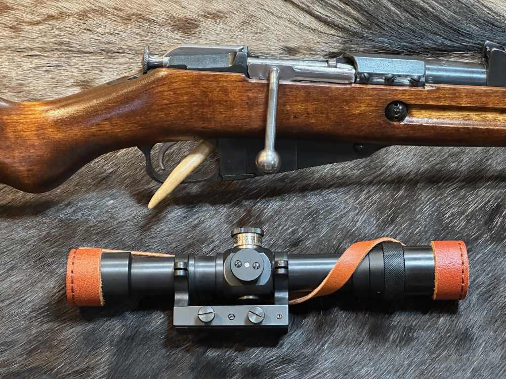1941 FINNISH M39 MOSIN NAGANT 7.62X54R W/ REPRODUCTION PERIOD SCOPE-img-22