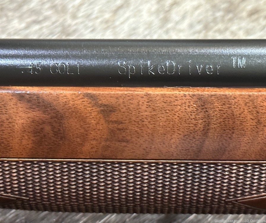 FREE SAFARI, NEW BIG HORN ARMORY 90B SPIKE DRIVER 45 COLT FANCY WALNUT-img-13