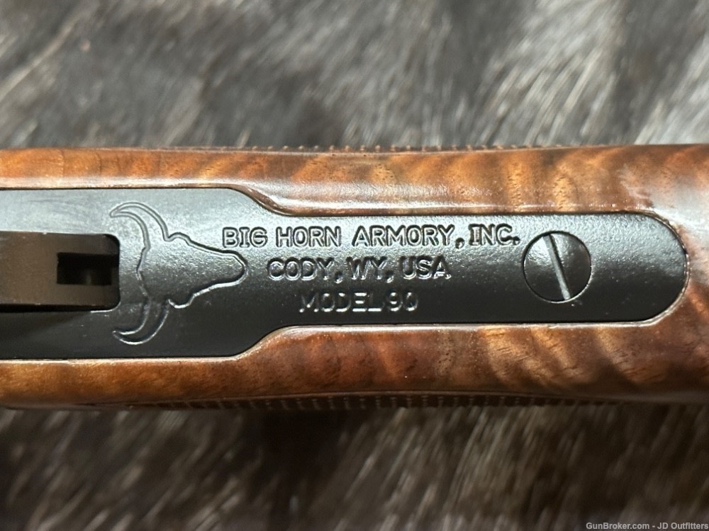 FREE SAFARI, NEW BIG HORN ARMORY 90B SPIKE DRIVER 45 COLT FANCY WALNUT-img-12