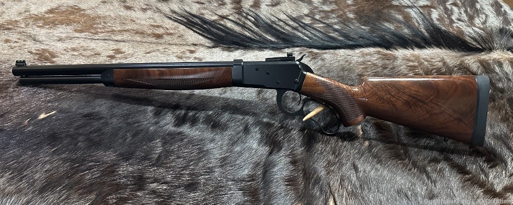 FREE SAFARI, NEW BIG HORN ARMORY 90B SPIKE DRIVER 45 COLT FANCY WALNUT-img-2