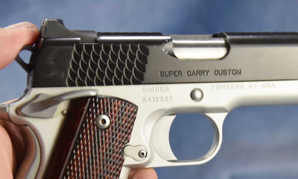 Kimber Super Carry Custom .45 ACP 1911 5" barrel Carry Melt Kim Pro-img-3
