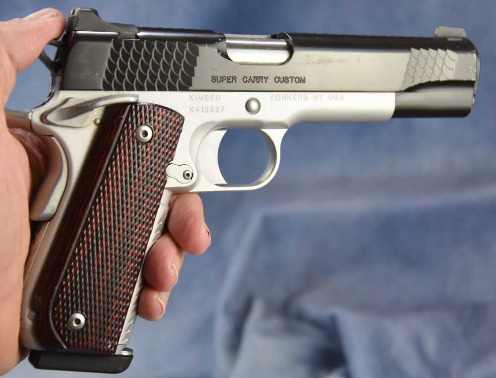 Kimber Super Carry Custom .45 ACP 1911 5" barrel Carry Melt Kim Pro-img-0