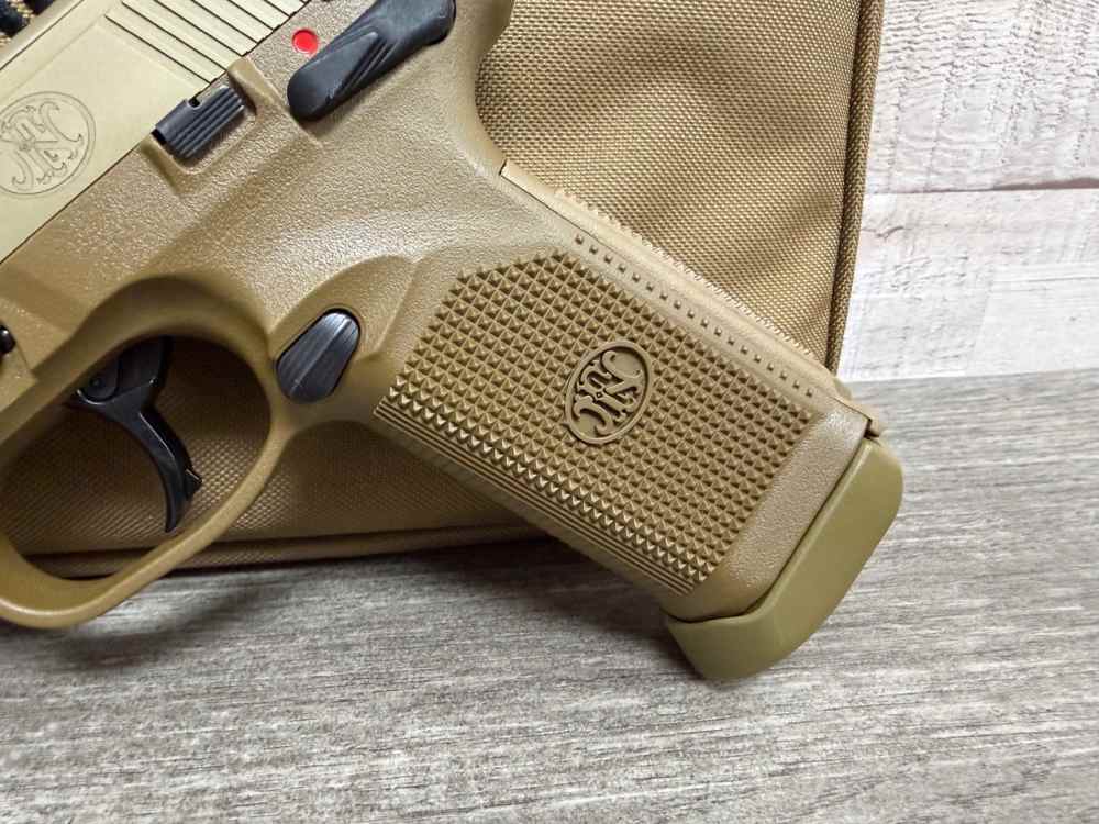 FN HERSTAL FNX-45 TACTICAL FDE 45 ACP 2-15 ROUND MAGS TB 66968 ORIGINAL BOX-img-4