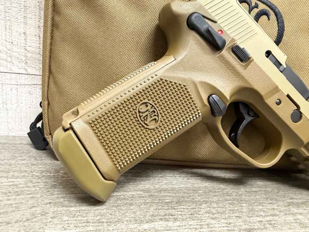 FN HERSTAL FNX-45 TACTICAL FDE 45 ACP 2-15 ROUND MAGS TB 66968 ORIGINAL BOX-img-9