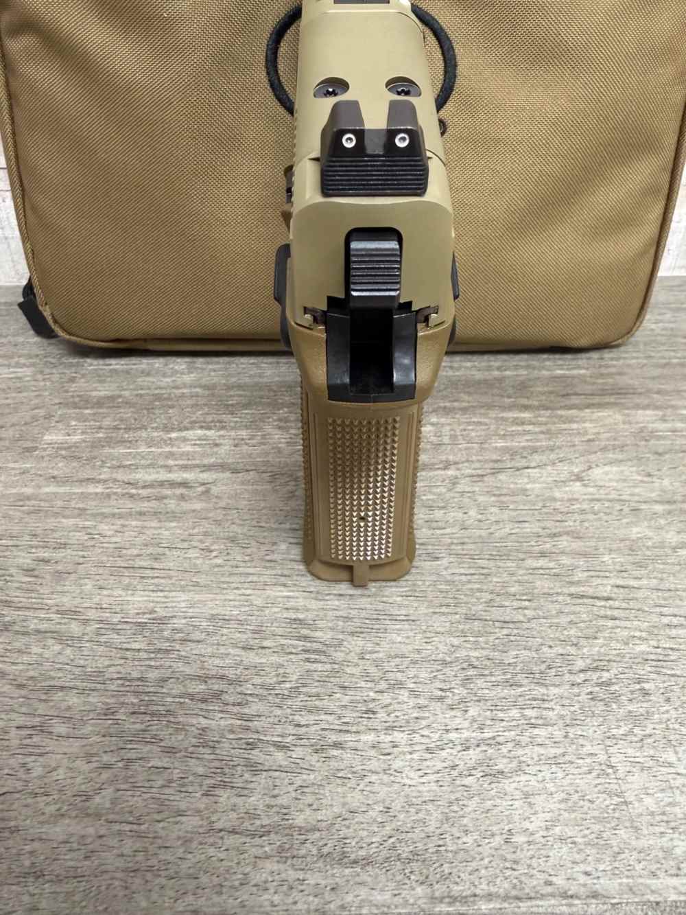 FN HERSTAL FNX-45 TACTICAL FDE 45 ACP 2-15 ROUND MAGS TB 66968 ORIGINAL BOX-img-6