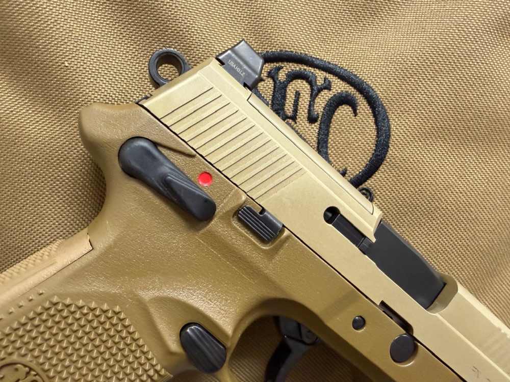 FN HERSTAL FNX-45 TACTICAL FDE 45 ACP 2-15 ROUND MAGS TB 66968 ORIGINAL BOX-img-10
