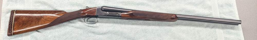 Rare Beautiful Winchester Model 21 SxS 12 GA -img-1