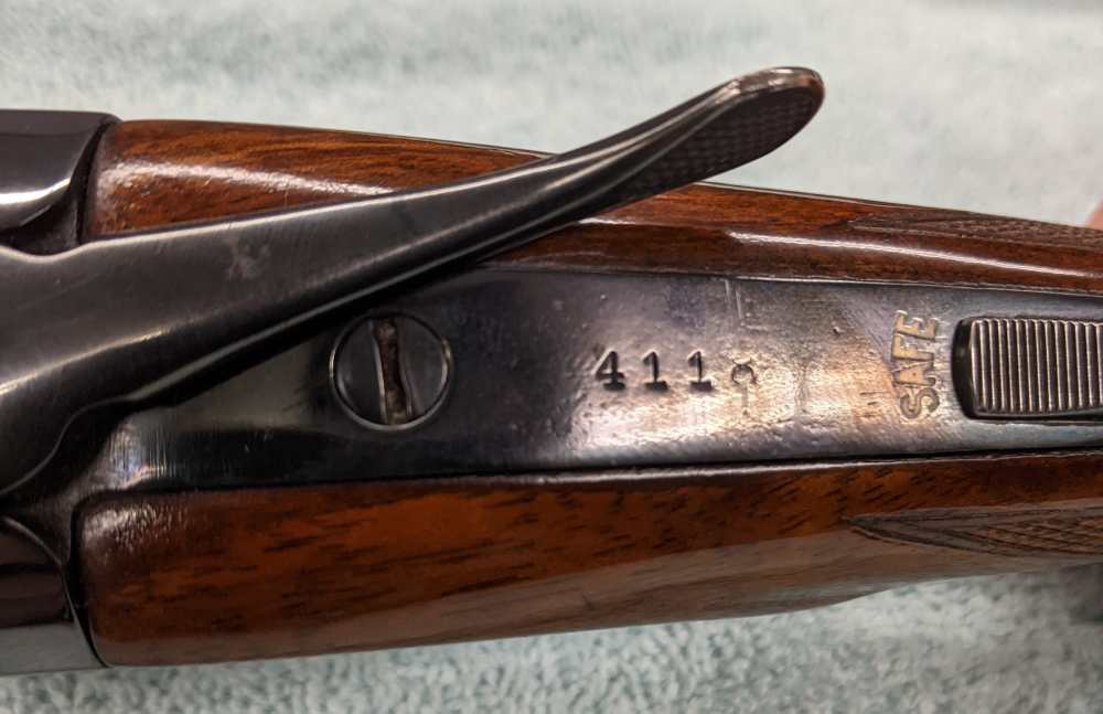 Rare Beautiful Winchester Model 21 SxS 12 GA -img-22